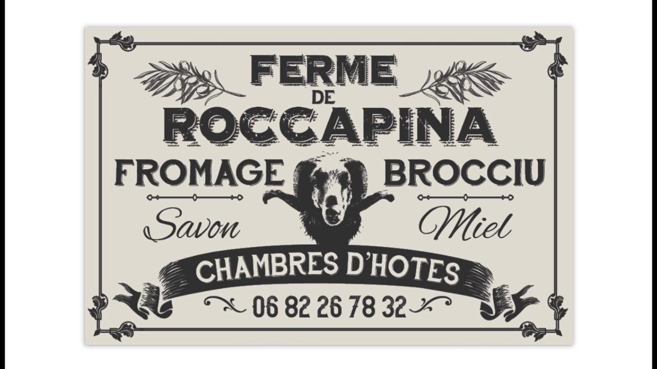 Ferme De Roccapina Bed and Breakfast Sarragia Exteriör bild
